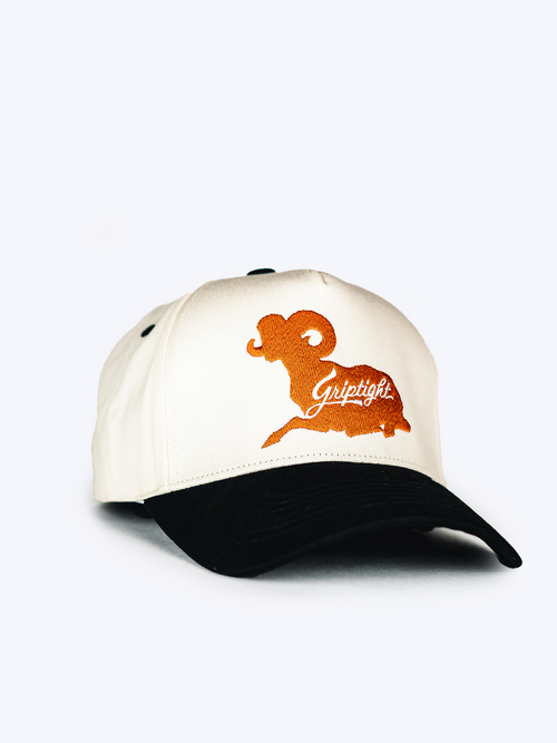 Bighorn Sheep Hat (Black/White)