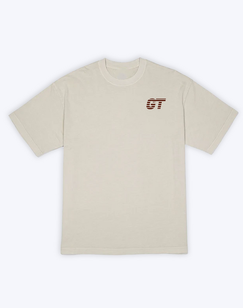 Griptight Heavyweight Tee (Cream/Burgundy) - GRIPTIGHT