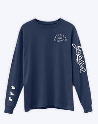 Thumbnail for GT Durable Long Sleeve (Navy/White)