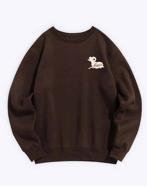 Bighorn Crewneck (Clay/Cream) - GRIPTIGHT