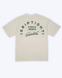 Thumbnail for Family Ranch Heavyweight Tee (Cream/Forest)